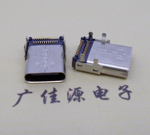 玉林板上型Type-C24P母座双排SMT贴片连接器