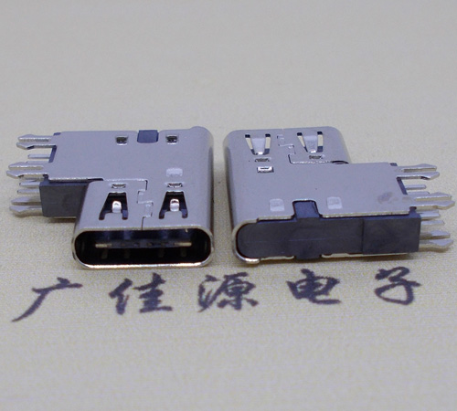 玉林type-c6p母座侧插加高连接器