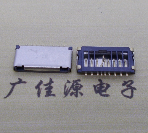玉林 TF短体卡座 卡槽1.5侧PIN针micro检测卡座厂家直销
